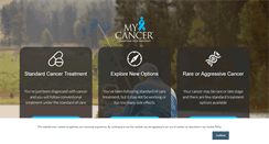 Desktop Screenshot of mycancer.com